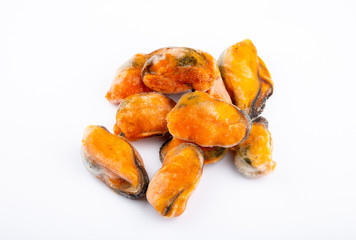 Mejillones congelados