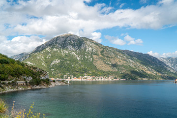 Obraz premium Kotor Bay in Montenegro