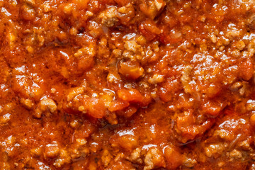 rustic italian bolognese meat sauce