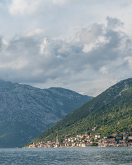 Fototapeta na wymiar Kotor Bay in Montenegro