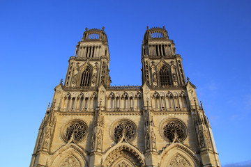 Fototapeta na wymiar Orleans Cathedral - France, region Centre.