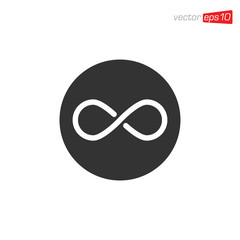 Infinity Icon Logo Design Concept