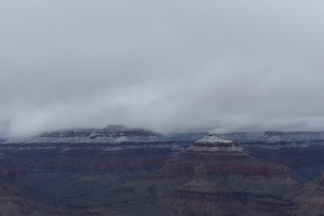 Snowy Grand Canyon