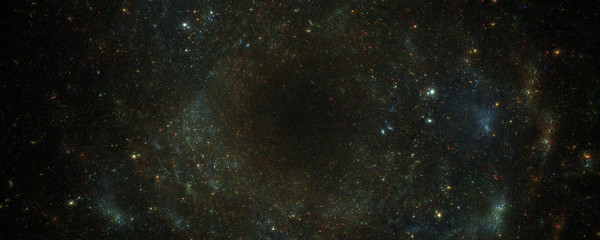 Abstract nebula in space background