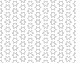 Repeating star shape vector pattern