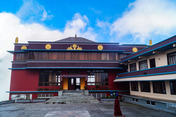Obraz premium Lava Monastery at Lava West Bengal India