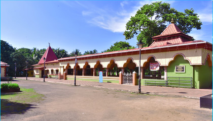 image of a hindu temple in Goa, India