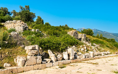 Ancient city of Xanthos in Turkey