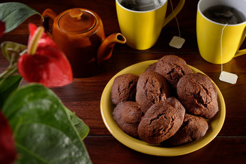 Chocolate Madeleines Infused tea bags