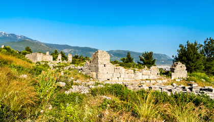 Fototapeta premium Ancient city of Xanthos in Turkey