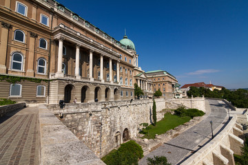 Fototapeta premium buda castle in budapest
