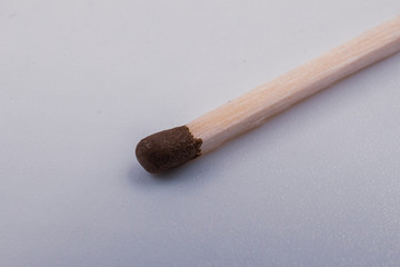 matches on white background