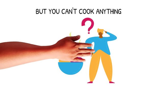 white board animation template for catering advertisements. editable green screen footage