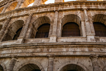 Obraz premium View on the Colosseum in Rome, Lazio - Italy