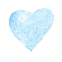 Beautiful watercolor illustration for greeting cards and invitations of the wedding, birthday, Valentine's Day, mother's day.  Isolated on a white background.