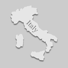 map of Italy