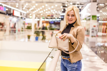 Woman In Shopping Mall