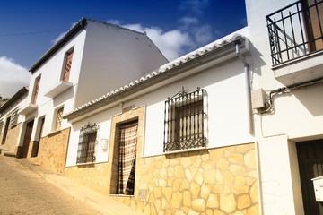Fototapeta na wymiar Spain - Antequera. Filtered color tone.