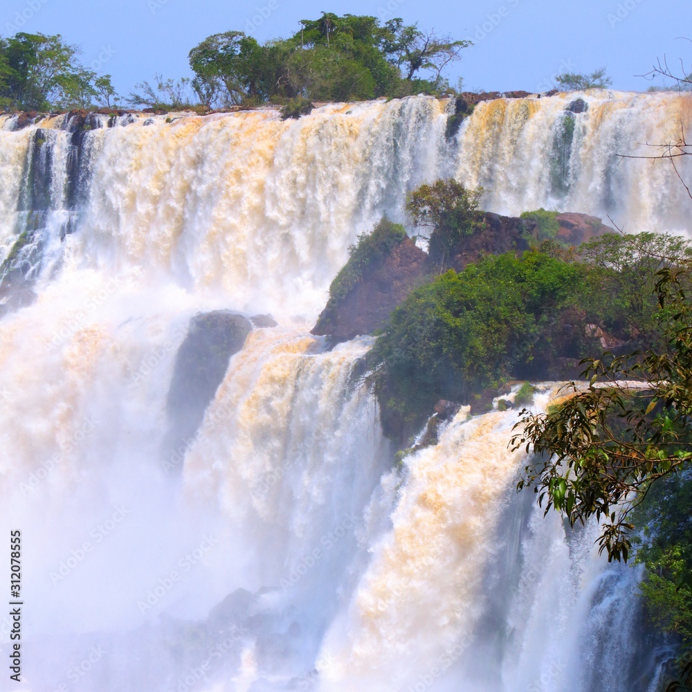 Sticker Iguazu Falls