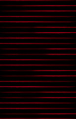 mysterious striped red metal bars in black background