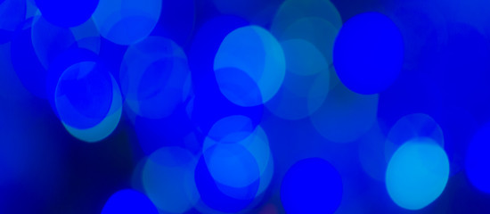 Abstract Bokeh color background of defocused glittering lights. Christmas, Party, New Year, luxurious  background pattern concept. banner