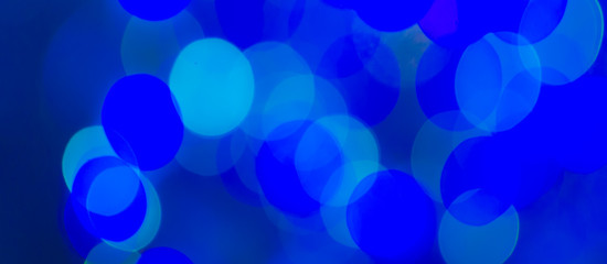 Abstract Bokeh color background of defocused glittering lights. Christmas, Party, New Year, luxurious  background pattern concept. banner
