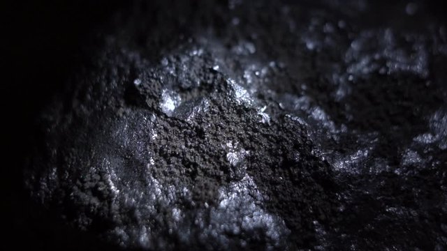 nugget metal, particle of metal fragment