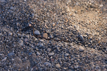 pebbles on the beach