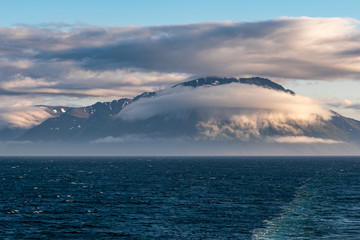 Fahrt mit dem Postschiff der Hurtigruten, der MS Polarlys