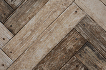 Beautiful background of imitation wood on the texture of ceramic tiles