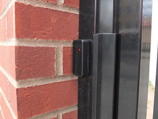Proximity card reader on the gate
