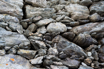 Mauer aus Steinen