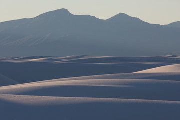 Sand Dunes And Mountains - 4768