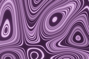 Abstract neon rings chaos pattern, concept of limitless background. Macro world, bacteria and cells.