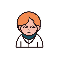 woman cartoon character portrait people