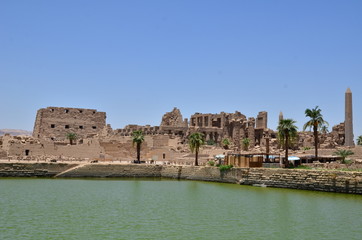 LAC SACRE TEMPLE DE KARNAK LOUXOR