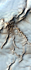 latent rays,  vertical abstract photography of the deserts of Africa from the air, aerial view of...