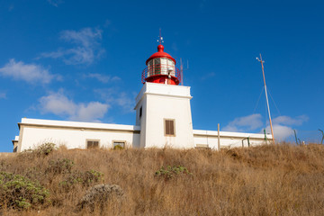 Fototapeta na wymiar Lighthouse Ponta do Pargo, Madeira Portugal