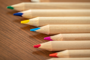 Obraz premium Color pencils palette