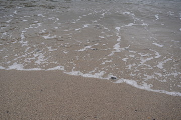 waves on the beach