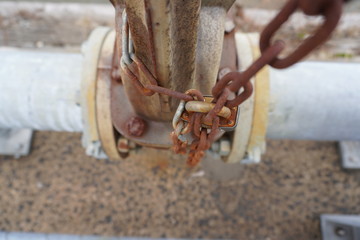 rusty chain