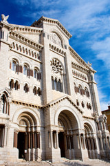 Fototapeta na wymiar St. Nicholas Cathedral in Monaco