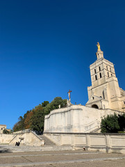 Papal cathedral in Avignon France