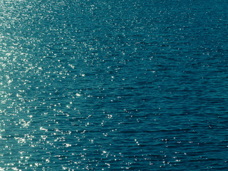 Sparkling sea water background