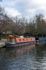 Obraz premium Little Venice in London, Paddington on a winter day