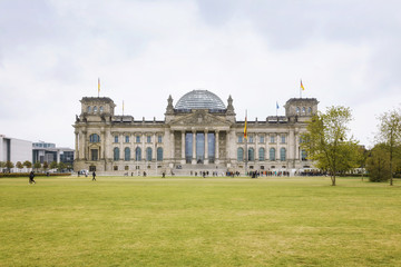 Reichstag building, Bundestag in Berlin, Germany