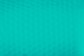 Abstract turquoise aqua aquamarine color background, honey comb pattern