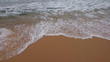 waves on the beach ocean waves in Sri Lanka