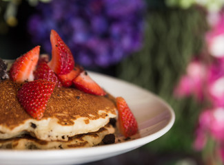 Strawberry Pancakes