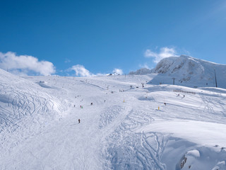 Obraz premium Slopes of Parnassos mountain in a sunny day